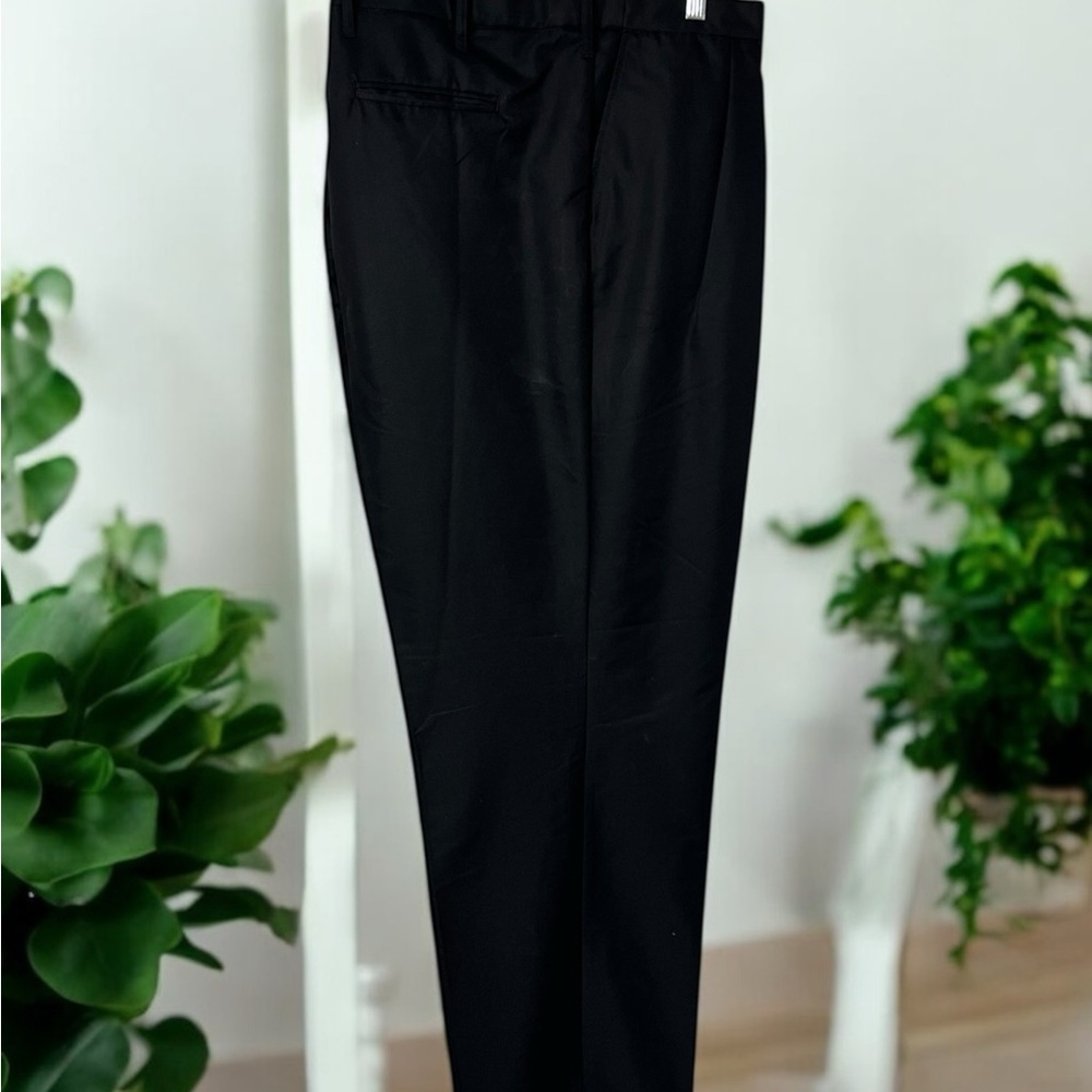 Source Unknown Black Dress Pants with Elegant Silhouette☑️